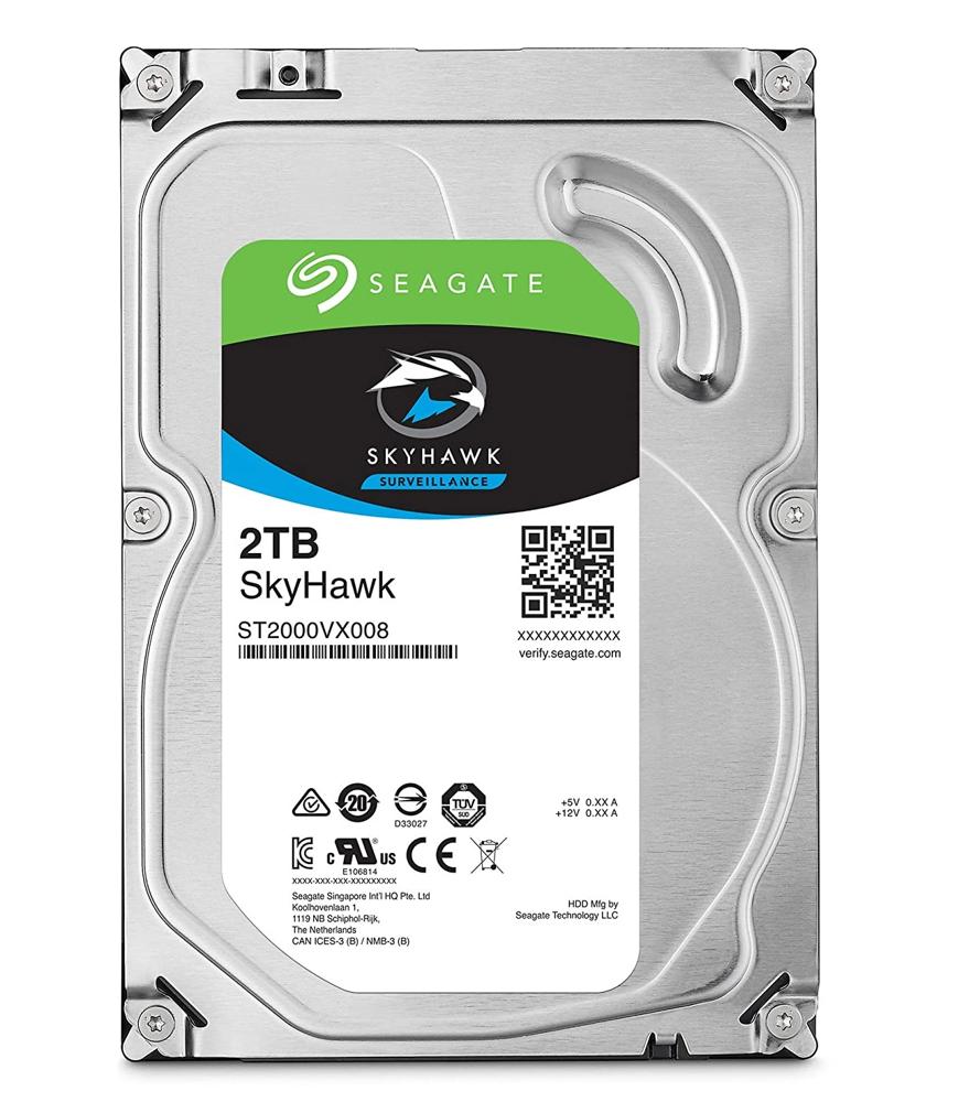 Disco Duro Interno De Tb Para Sistemas De Vigilancia Skyhawk Seagate